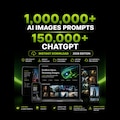 1,000,000 AI Prompts Bundle + 150,000 ChatGPT Prompts, Ultimate Midjourney Prompt Pack | Excel File | Copy & Paste AI Prompts, Digital Ideas