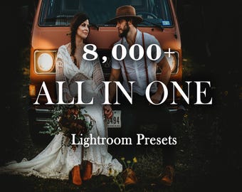 8.000 + Lightroom Presets, Presets Bundle, Mobile Presets, Desktop Presets, Film Presets, Outdoor Presets, Vintage Preset, Warm Bright Preset