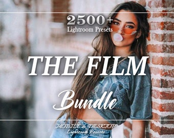2500 FILM Lightroom Mobile Desktop Presets, Lightroom Presets, Classic Retro Preset, Analog Film, Grain preset, 35mm Vintage, Camera Preset