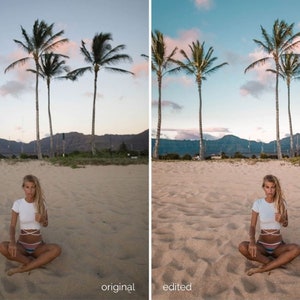 16 Lightroom Presets Mobile Presets, Instagram Presets, desktop Presets, lightroom mobile preset Magic Vacation Summer Filter imagem 9