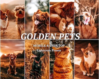 15 PETS LIGHTROOM Presets, Pets Presets, Mobile Presets, Animal presets, Dog preset, cat presets, Puppy Presets, Instagram Presets Bundle