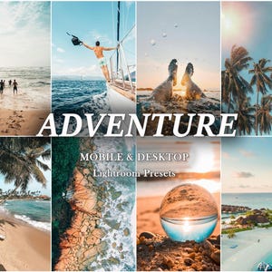 50 SUMMER Presets, LIGHTROOM Presets, Beach Presets, Travel presets, vacation presets, Mobile Preset, blogger, Desktop Preset, Instagram