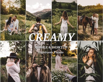 12 Wanderlust LIGHTROOM Presets, lightroom MOBILE preset, travel preset , natural aesthetic outdoor, blogger film preset, Desktop Preset