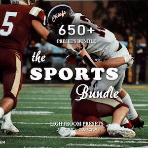 650+ Sports Lightroom Presets Mobile and Desktop: Fitness, Gym & Athlete Photo Pack