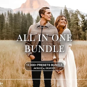 10,000+ MEGA Lightroom Presets Bundle, Mobile Presets, Autumn & Fall Photo Filters for Instagram, Natural Bright Airy Creamy Desktop Presets