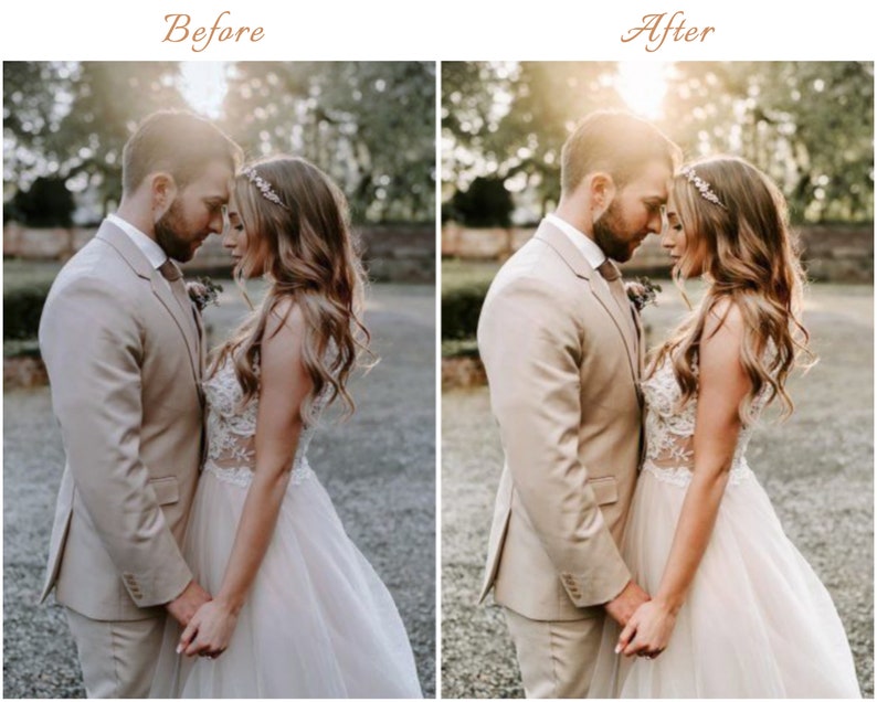 26 WEDDING Lightroom Presets, Mobile Desktop Lightroom Presets, Bright Elegant Wedding Presets, Couple Preset, Light airy Preset image 5