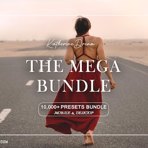 10,000+ Lightroom Presets Bundle: Mobile & Desktop Photo Filters, Rustic, Boho, Neutral, Creamy Preset Collections
