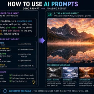 1,000,000 AI Prompts Bundle + 150,000 ChatGPT Prompts, Complete ai guide, Ultimate Midjourney Prompt Pack | Excel File | Digital Ideas image 7