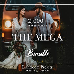 2,000+ Lightroom Presets Mobile and Desktop: Neutral, Aesthetic & Boho Instagram Photo Filters