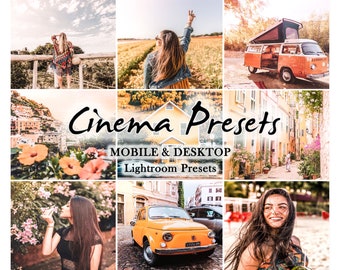 7 ajustes preestablecidos de Lightroom móvil Ajustes preestablecidos de Lightroom Mobile Ajustes preestablecidos de Instagram Ajustes preestablecidos de escritorio de Lightroom - Ajustes preestablecidos de cine