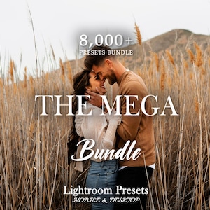 Plus de 8 000 paramètres prédéfinis Lightroom, paramètres prédéfinis pour ordinateur de bureau mobile, paramètres prédéfinis de printemps, paramètres prédéfinis de Pâques, paramètres prédéfinis de nature estivale, filtre naturel de fleurs