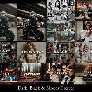 10,000+ MEGA Lightroom Preset Bundle, Mobile Presets, Vintage Photo Filters for Instagram, Cinematic Presets for Influencers, Desktop Preset image 7