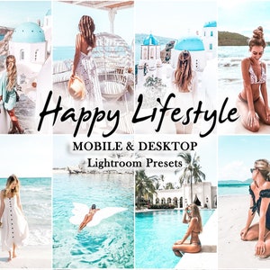 7 Mobile Lightroom Preset Travel Blogger Instagram Lifestyle Fashion Photography Influencer Lightroom Preset