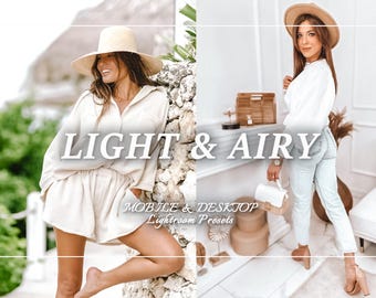 13 LIGHT AIRY Presets, Bright Preset, Mobile Lightroom Presets, Indoor Presets, Clean Preset, Instagram Filter, White Preset, home, Blogger