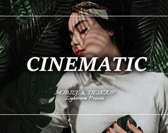 50 Cinematic Black Presets, Dark Lightroom Presets, Mobile Preset, City Dark, Night, Moody, Urban Photography, Lightroom Mobile filter Muted