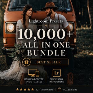 10,000+ Lightroom Presets, Mobile Presets Bundle, Boho Preset, Creamy Presets, Vintage Presets, Bright Preset, Rustic Presets, Moody Outdoor