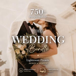 Más de 750 ajustes preestablecidos para bodas, ajustes preestablecidos para bodas en Lightroom, paquete de ajustes preestablecidos para bodas en Lightroom, ajuste preestablecido, ajustes preestablecidos para móviles, ajuste preestablecido cremoso, ajustes preestablecidos para escritorio,