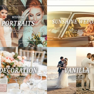 Lot de 800 préréglages Lightroom pour mariage, préréglages pour le mariage, préréglages pour ordinateur de bureau mobile, préréglages pour mariage élégant bohème, préréglages pour couple amoureux image 4