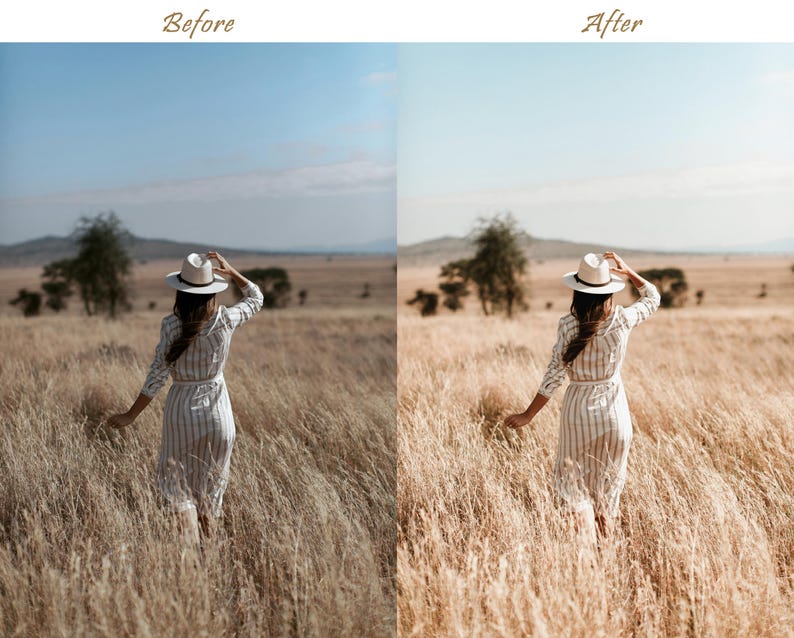 44 ajustes preestablecidos de LIGHTROOM naturales: Ajuste preestablecido para exteriores de primavera, Ajuste preestablecido cremoso, Ajuste preestablecido bohemio, Filtro de luz cálida, Ajuste preestablecido para móviles, Ajuste preestablecido para escritorio brillante imagen 16