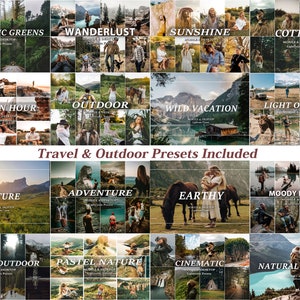 5000 Lightroom presets bundel, natuurlijke presets, desktop mobiele preset, Blogger mobiele Lightroom preset, schone beïnvloeder, witte zachte preset afbeelding 6