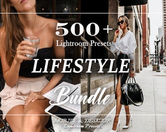 550+ Lifestyle Lightroom Presets: Mobile & Desktop Photo Filters
