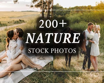 200+ Stock Images Bundle, Nature Photos , Marketing Stock Photos Bundle, Instagram Outdoor Photos, Mountain