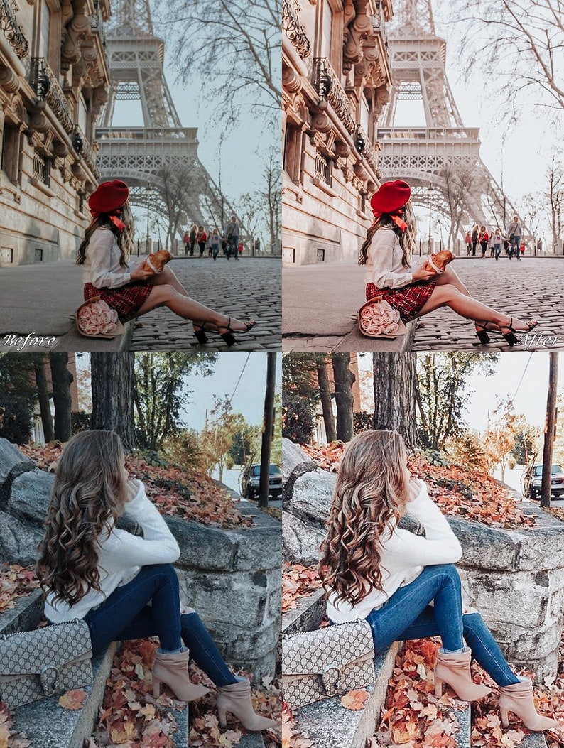 30 Boho LIGHTROOM Presets, Lightroom Mobile Preset, Desktop Presets boho Lightroom Preset, helles Instagram, cremig weiche Presets, Bild 9