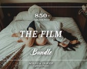 850+ Film Lightroom Presets Mobile and Desktop: Vintage, Grain & Analog 35mm Photo Filters