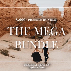 8,000+ Lightroom Presets BUNDLE, Lightroom Mobile Presets, Photography Presets, Dark Moody Presets, Summer Presets, Spring Natural Filter