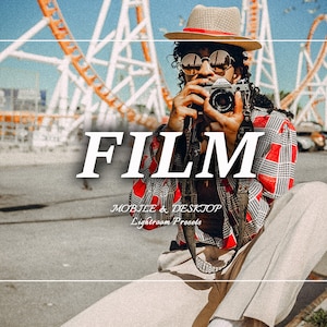 13 FILM LIGHTROOM Presets, lightroom mobile preset, film preset, analog preset, polaroid preset, instagram presets, travel presets