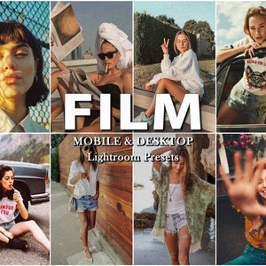 13 FILM LIGHTROOM Presets, lightroom mobile preset, film preset, analog preset, polaroid preset, instagram presets, travel presets