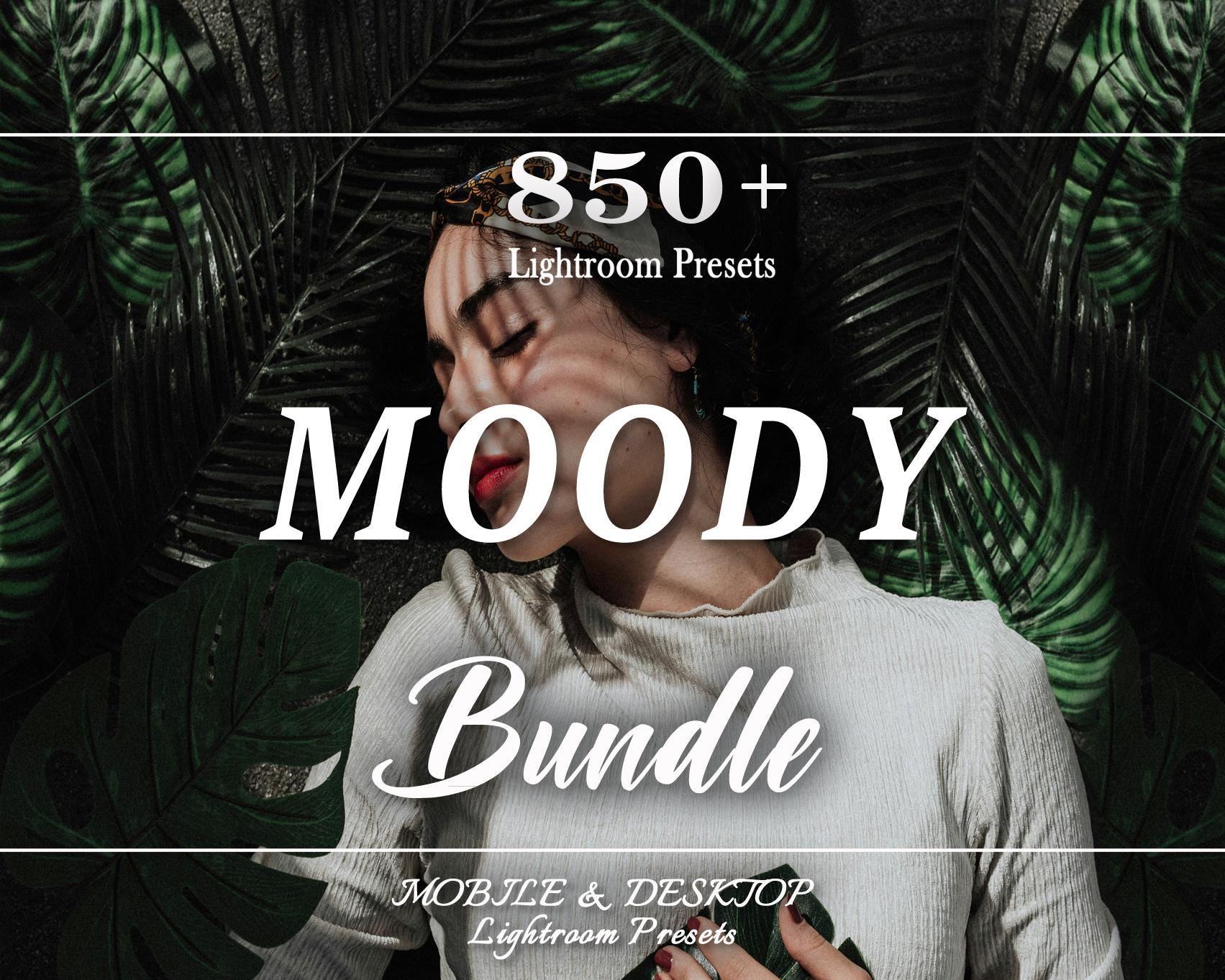 850 DARK MOODY Lightroom Mobile Desktop Presets, Black Outdoor Summer presets, Dark Outdoor presets, Aesthetic Influencer and Blogger Preset
