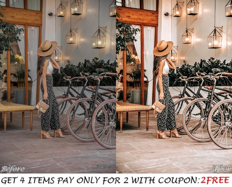 15 Mobile LIGHTROOM Presets Warm Preset Lightroom Mobile Etsy