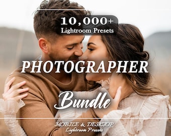 10,000+ Lightroom Presets Bundle, PHOTOGRAPHER Presets, Photo filters for Instagram, Lightroom Photo Presets Mobile Presets, Desktop Presets