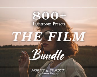 800 FILM Lightroom Mobile Desktop Presets, Lightroom Presets, Film Aesthetic Preset, Blogger Presets, Vintage Analog Film, Grain preset