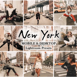 20 Lightroom Presets, Mobile Presets, Instagram Presets, Desktop Preset, lightroom mobile preset - New York