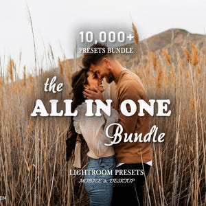 10.000+ MEGA Lightroom-presetbundel, winterkerstpresets, Boho-foto Instagram-filters, neutrale preset, influencer rustiek humeurig preset