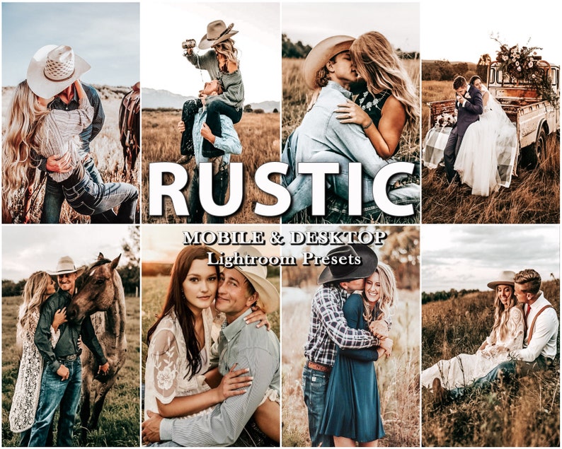 13 RUSTIC Preset,  LIGHTROOM Presets, lightroom MOBILE preset, travel preset , natural outdoor filter, Instagram blogger , Desktop Preset, 