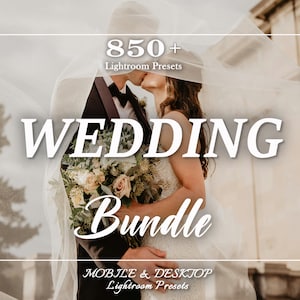 WEDDING Presets Bundle, Bride Presets, Wedding Photography, Lightroom Presets, Mobile Presets, Desktop Presets, Elegant Presets, Couple