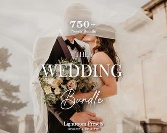 750+ WEDDING Presets, Lightroom Wedding Presets, Wedding Lightroom Presets Bundle, Preset, Mobile Presets,  Creamy Preset, Desktop Presets,
