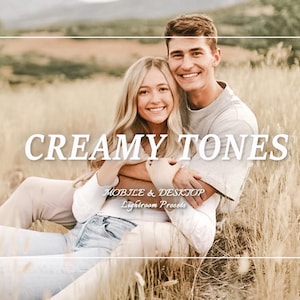 24 Creamy LIGHTROOM Presets, Bohemian soft Preset, Warm Light Presets, Mobile Preset, Desktop Presets, Bright Airy soft, Instagram filter