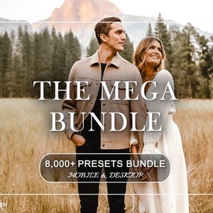8,000+ Lightroom Presets, MEGA Presets Bundle, Lightroom Mobile Presets, Desktop Presets, Preset, Summer Presets, Outdoor Instagram Presets