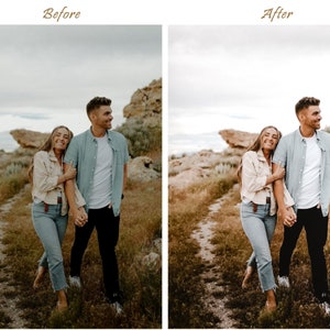 14 LIGHTROOM Presets, Natural Lifestyle Presets, Mobile Desktop Presets, Blogger Preset, Bright Clean Filter, Influencer white filter image 6