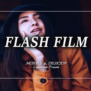 52 Flash Presets, Flash FILM Presets, Lightroom Preset Bundle, Analog Retro Presets, 35mm Presets Vintage, Classic Disposable Camera Preset