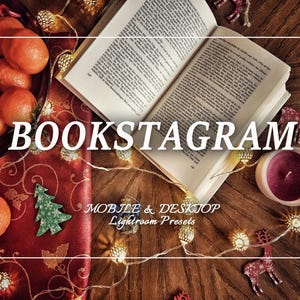 46 BOOKSTAGRAM Presets, Book Presets, Mobile Preset, Lightroom Preset Bundle for Instagram, Warm Academia, Books, Editorial Aesthetic Filter