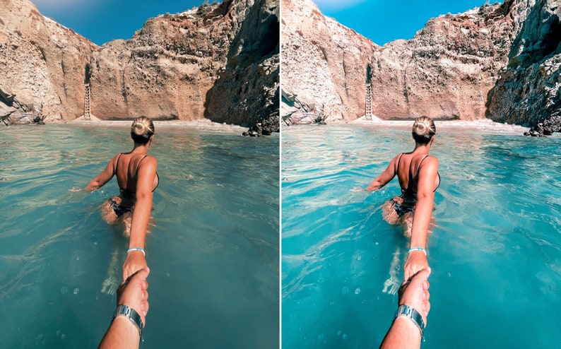 12 SUMMER PRESETS, Lightroom Mobile Presets, Summer Presets, Desktop Presets, Instagram Blogger Lifestyle filter, Travel Presets, beach vsco image 8