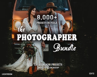 10,000+ PHOTOGRAPHER Presets, Lightroom Presets Bundle, Mobile Preset, Photography Presets, Winter and Christmas Presets, Photo Filters