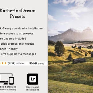 10,000+ Lightroom Presets Bundle, Mobile & Desktop Photo Filters: Bright, Creamy, Natural, Neutral Photo Preset image 9