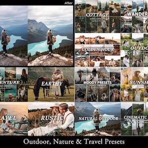 10,000+ MEGA Lightroom Preset Bundle, Mobile Presets, Vintage Photo Filters for Instagram, Cinematic Presets for Influencers, Desktop Preset image 16