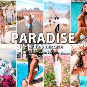 12 SUMMER Presets, Lightroom Presets, mobile preset, desktop preset, Vibrant Presets, Color preset, Influencer Presets, Aesthetic Natural,